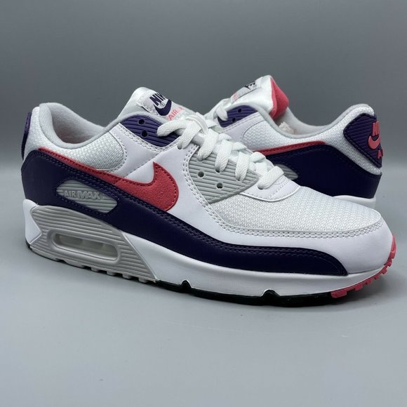 Nike Air Max III White/Eggplant/Grey Women Multiple Sizes CW1360-100 - Picture 2 of 6